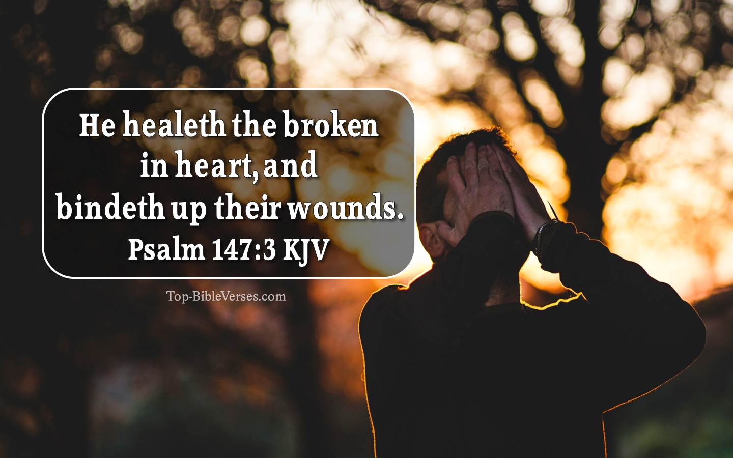 Psalm 147:3 KJV Bible Quotes And Images