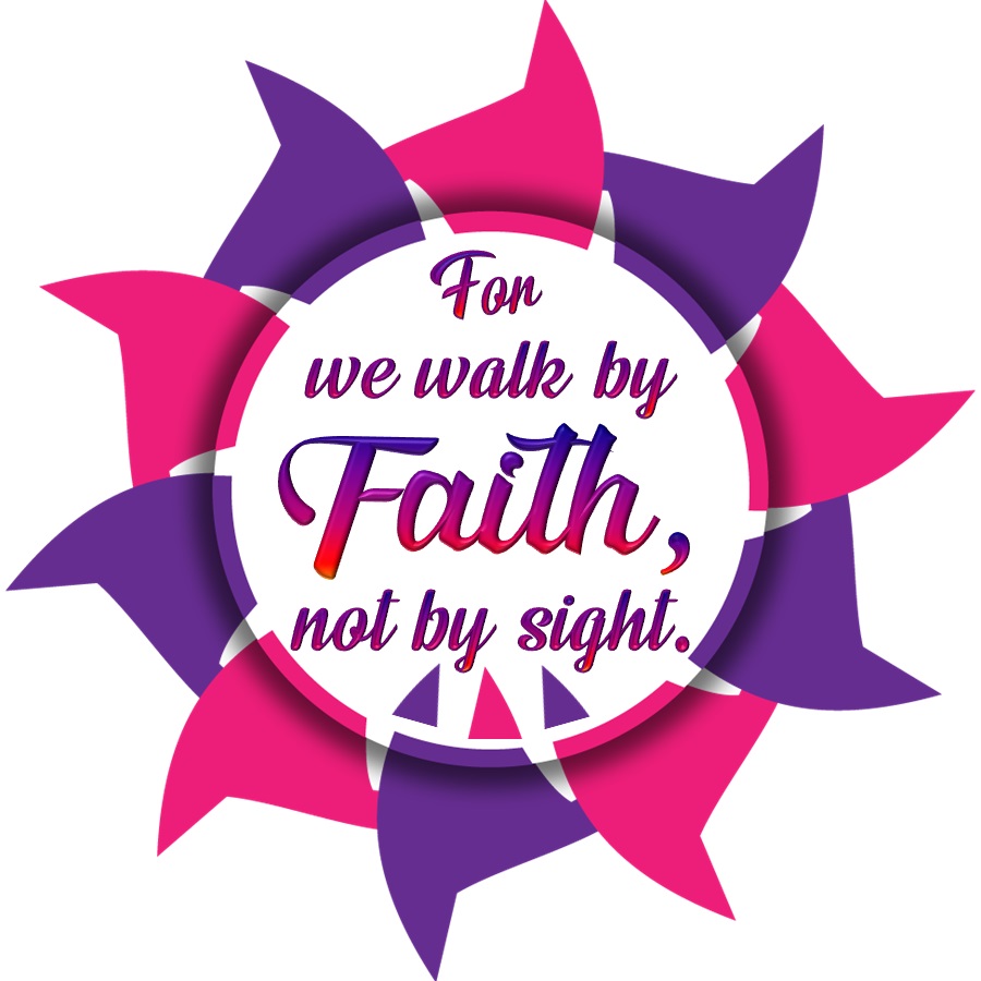 2 Corinthians 5:7 KJV WhatsApp DP Inspirational Bible Verse Images.