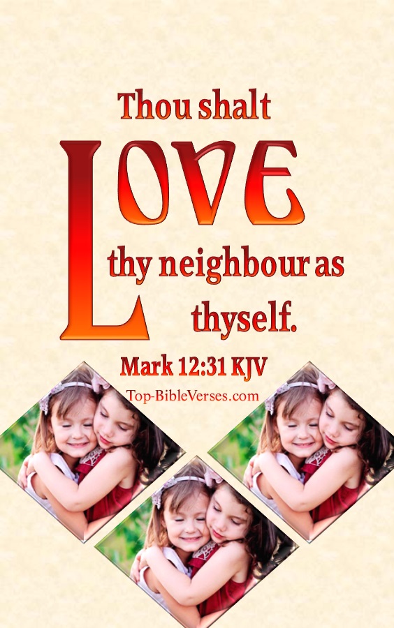 Mark 12:31 KJV Bible Verse Images
