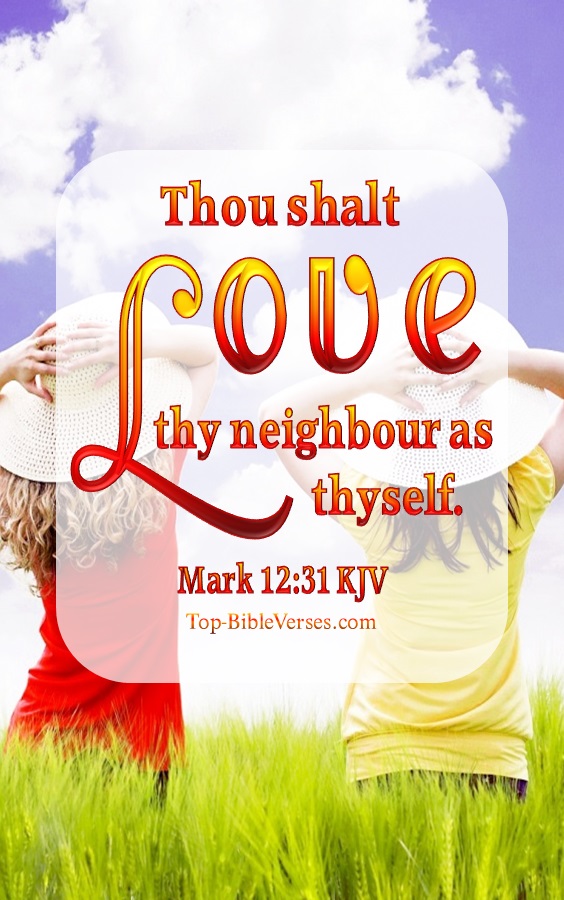 Mark 12:31 Bible Verse Images