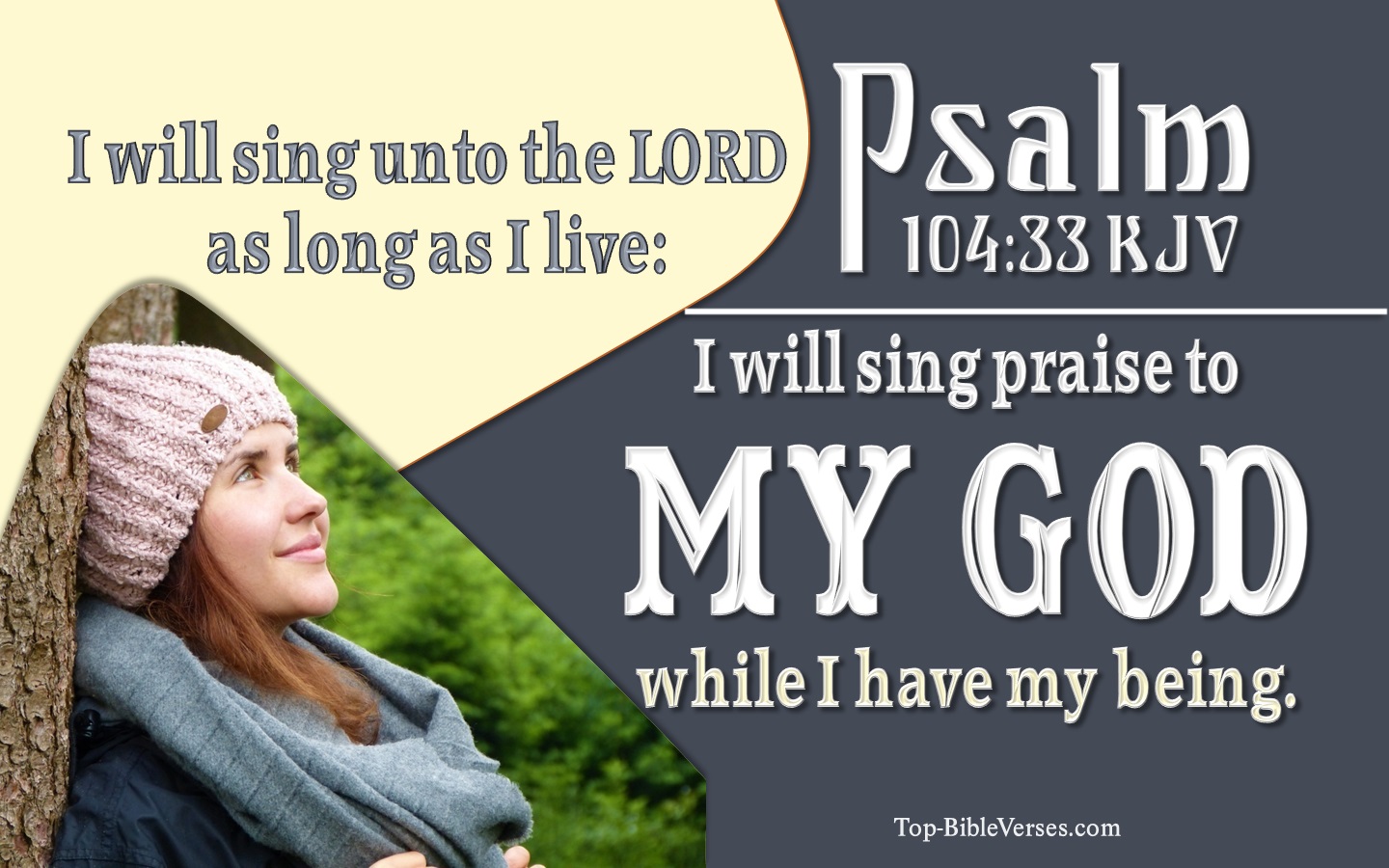 Psalm 104:33 KJV Bible Quotes And Images