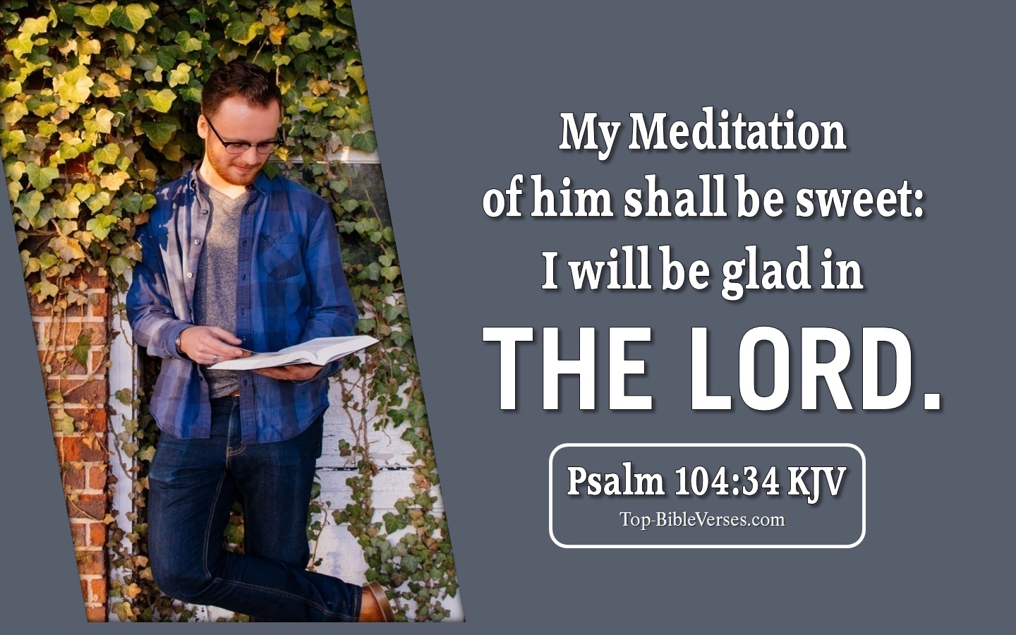 Psalm 104:34 Bible Verse Images