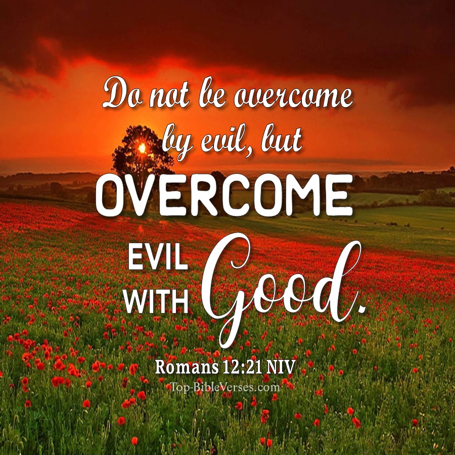 Romans 12:21 NIV Images | Do Not Be Overcome By Evil