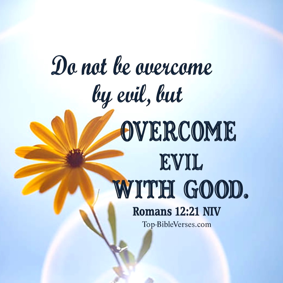 Romans 12:21 NIV Images | Do Not Be Overcome By Evil