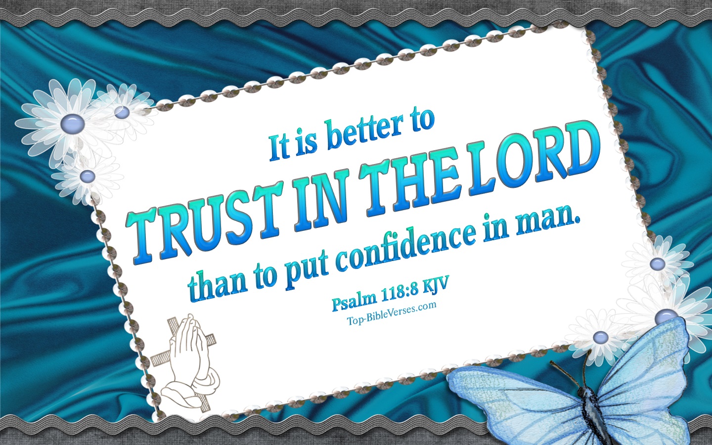 Psalm 118:8 Bible Verse Images