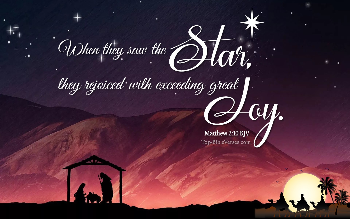 Matthew 2:10 Christmas Wallpapers | Matthew 2:10 Christmas Images