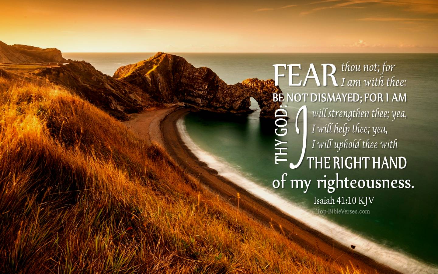 Isaiah 41:10 KJV Desktop Wallpapers | Bible Verse Wallpapers