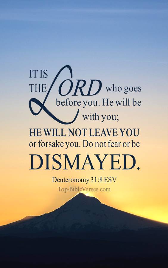 Deuteronomy 31:8 Mobile Wallpapers | Bible Verse HD-Wallpapers