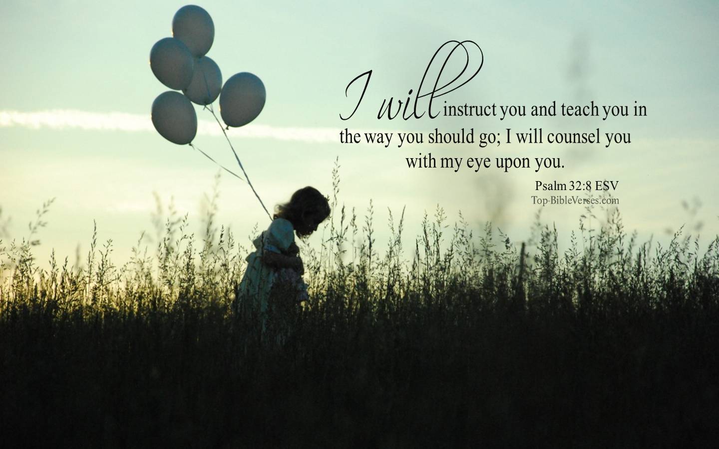 Psalm 32-8 ESV Christian Bible Verse Desktop Wallpaper. Top-BibleVerses.com