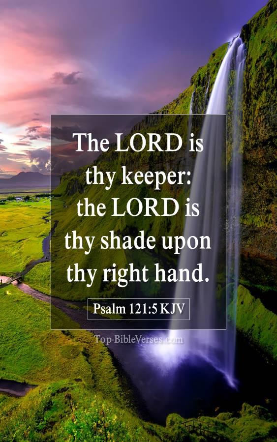 Psalm 121 KJV Bible Verse Mobile Images | Psalm 121 KJV Images