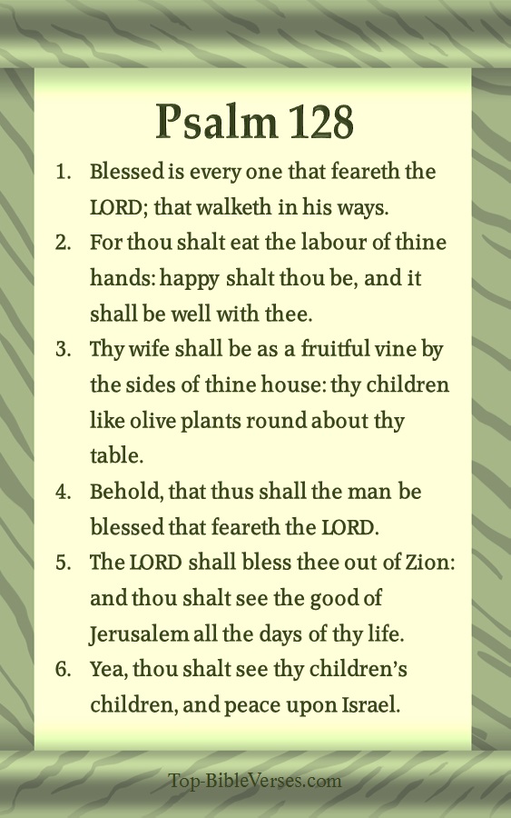 Psalm 128 Images