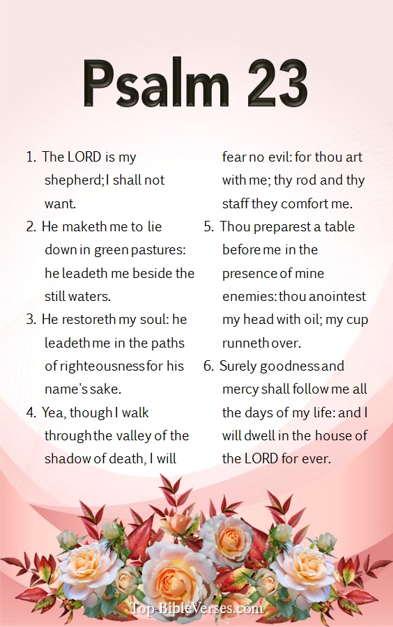 Psalm 23 iPhone Wallpapers