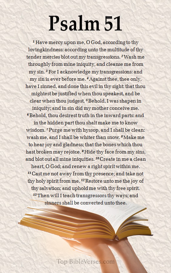 Psalm 51 Images
