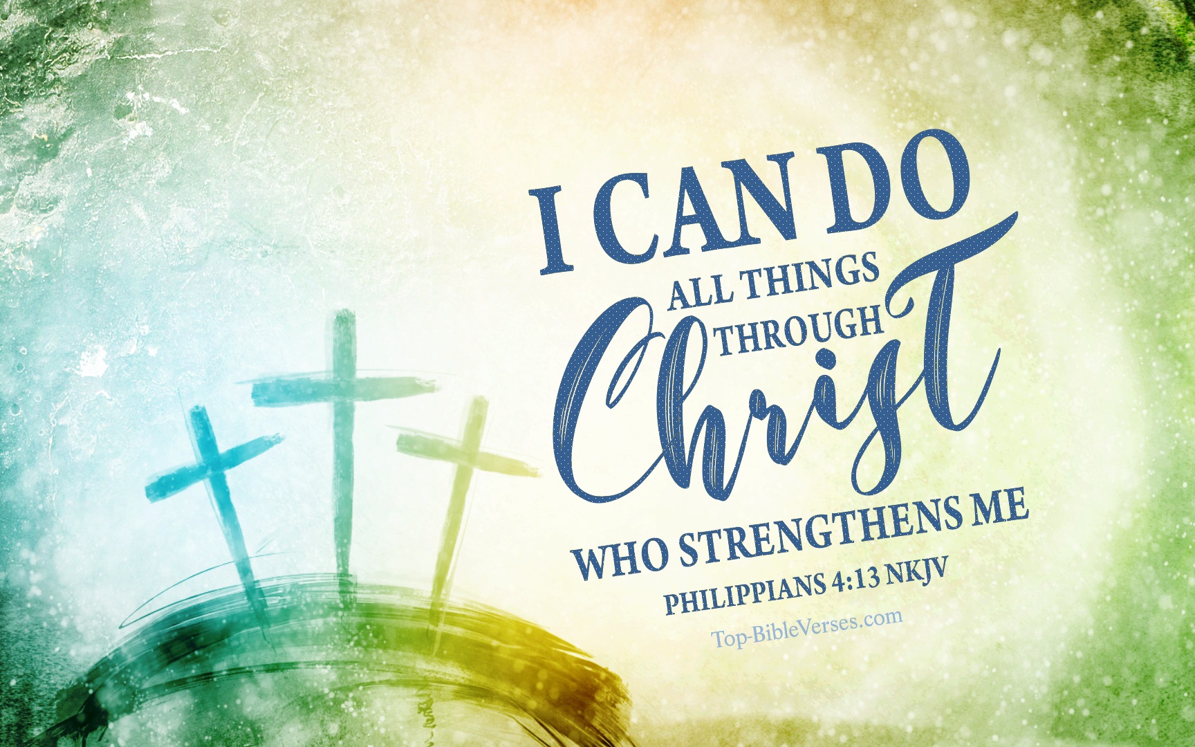 Philippians 4-13 NKJV Inspirational Bible Verse Images. Top-BibleVerses.com