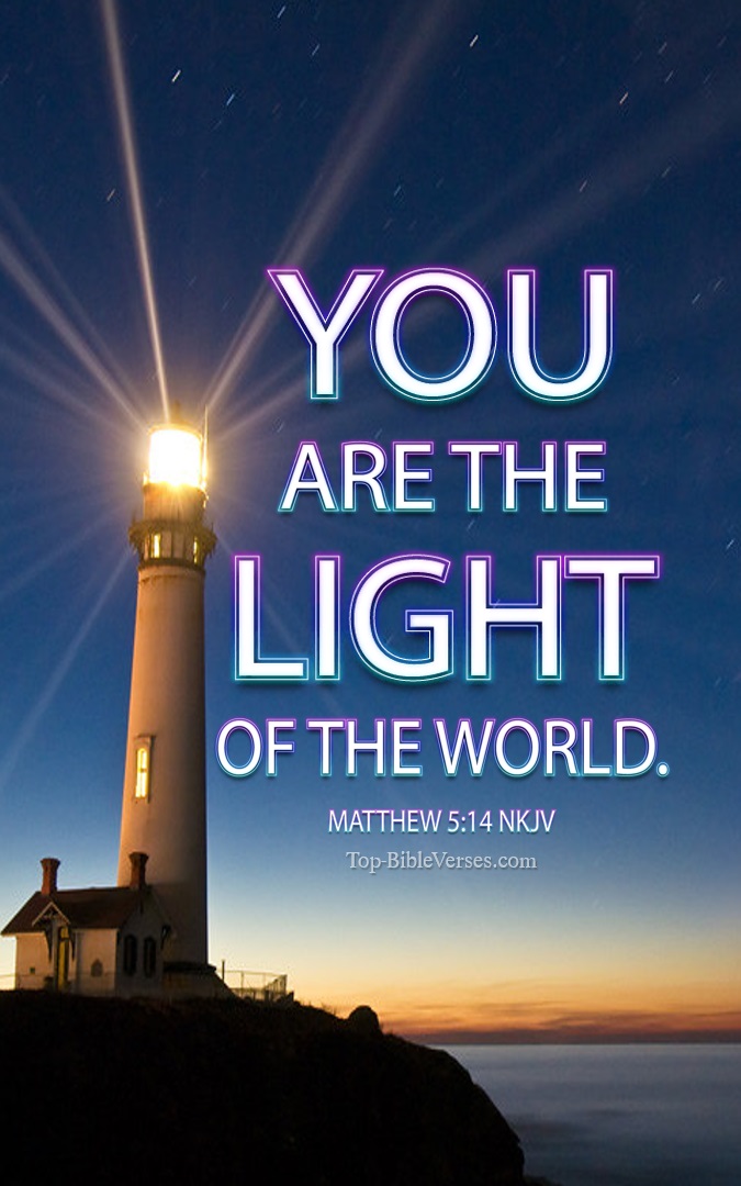 You are the light