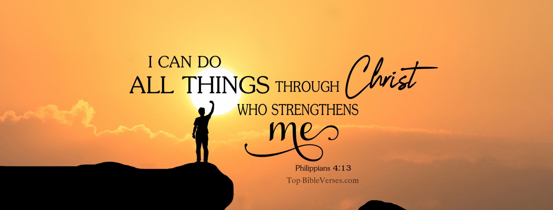 Philippians 4:13 Christian Facebook Bible Verse Cover Photos | I Can Do ...