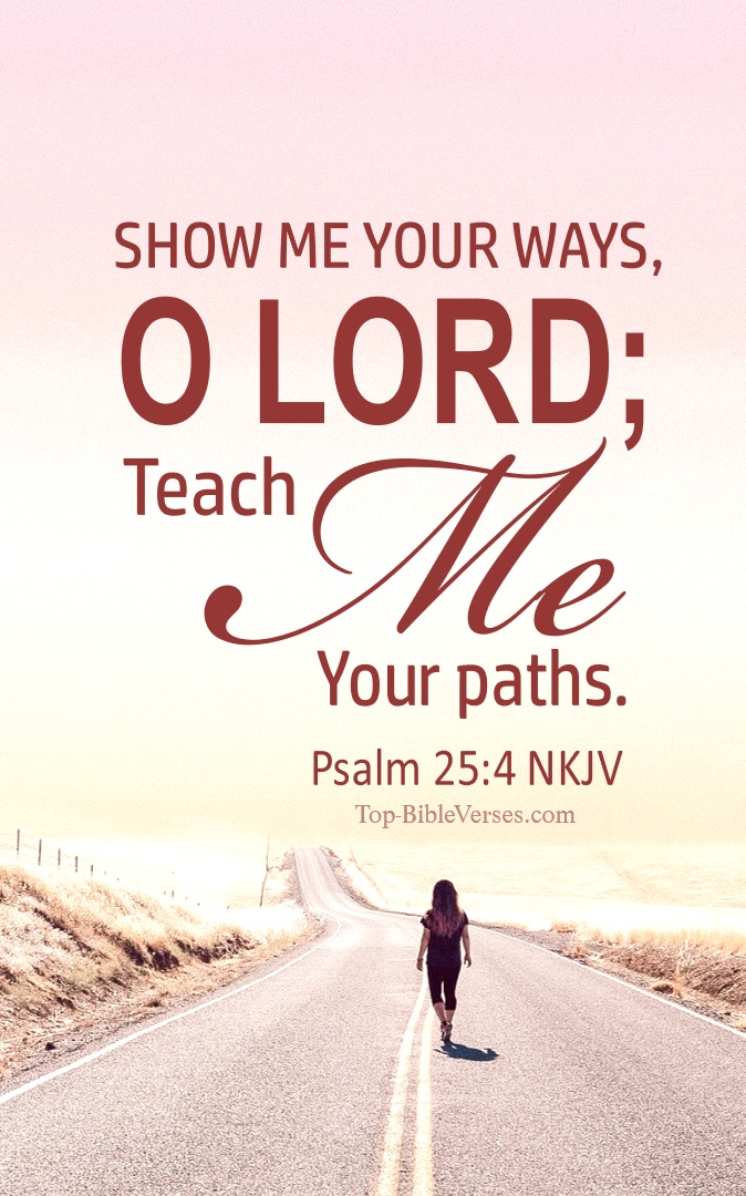 Psalm 25-4 Bible Verse Images