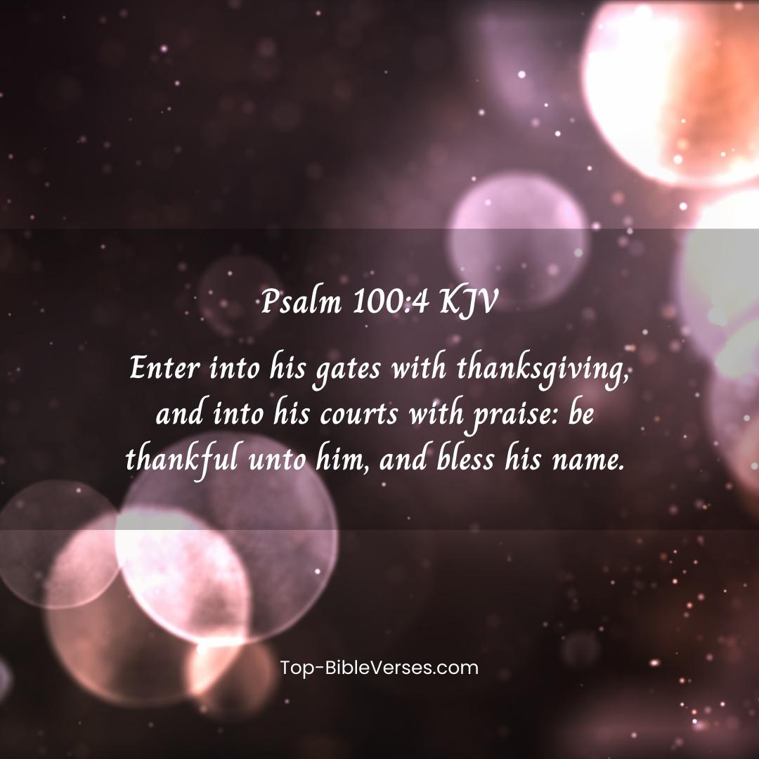 Psalm 100-4 DP Images