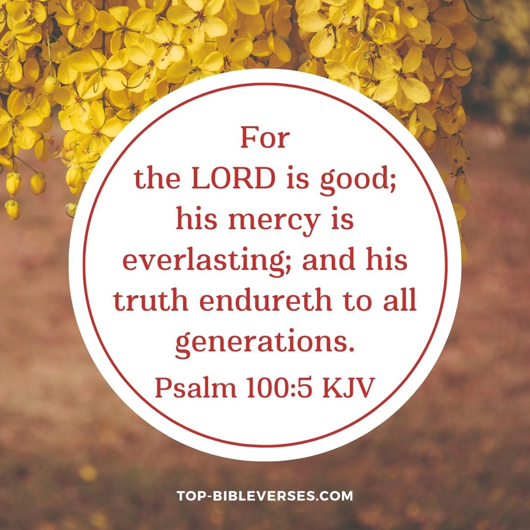 Psalm 100-5 DP Images