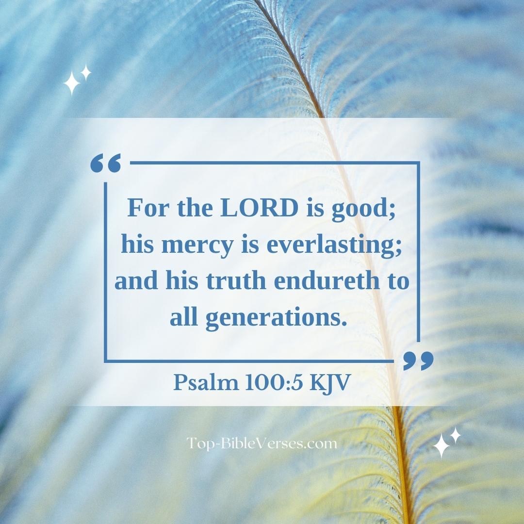 Psalm 100-5 DP Images