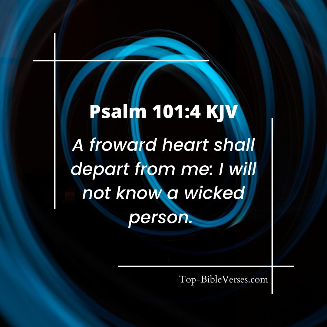 Psalm 101-4 Bible verse Images