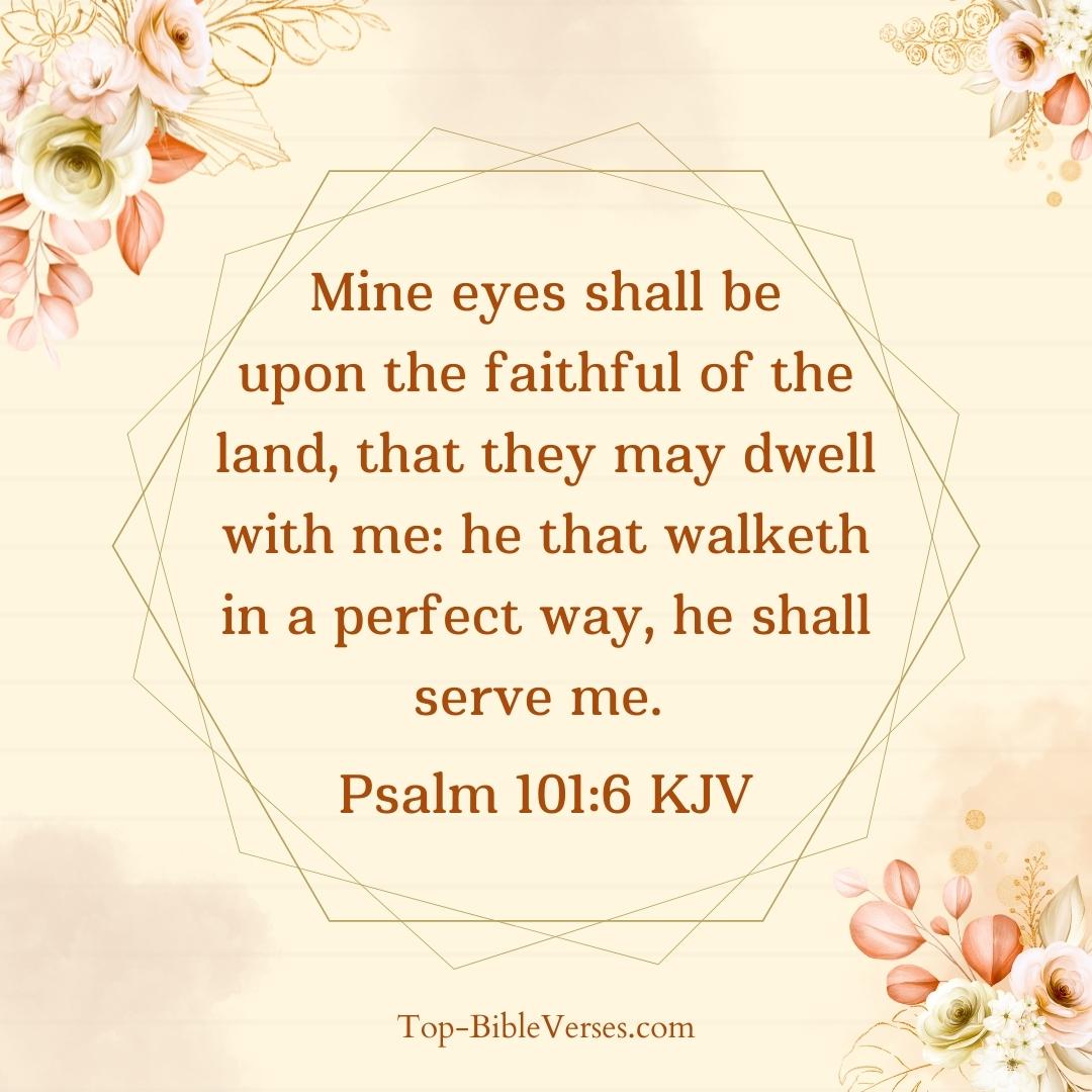 Psalm 101-6 Bible verse Images