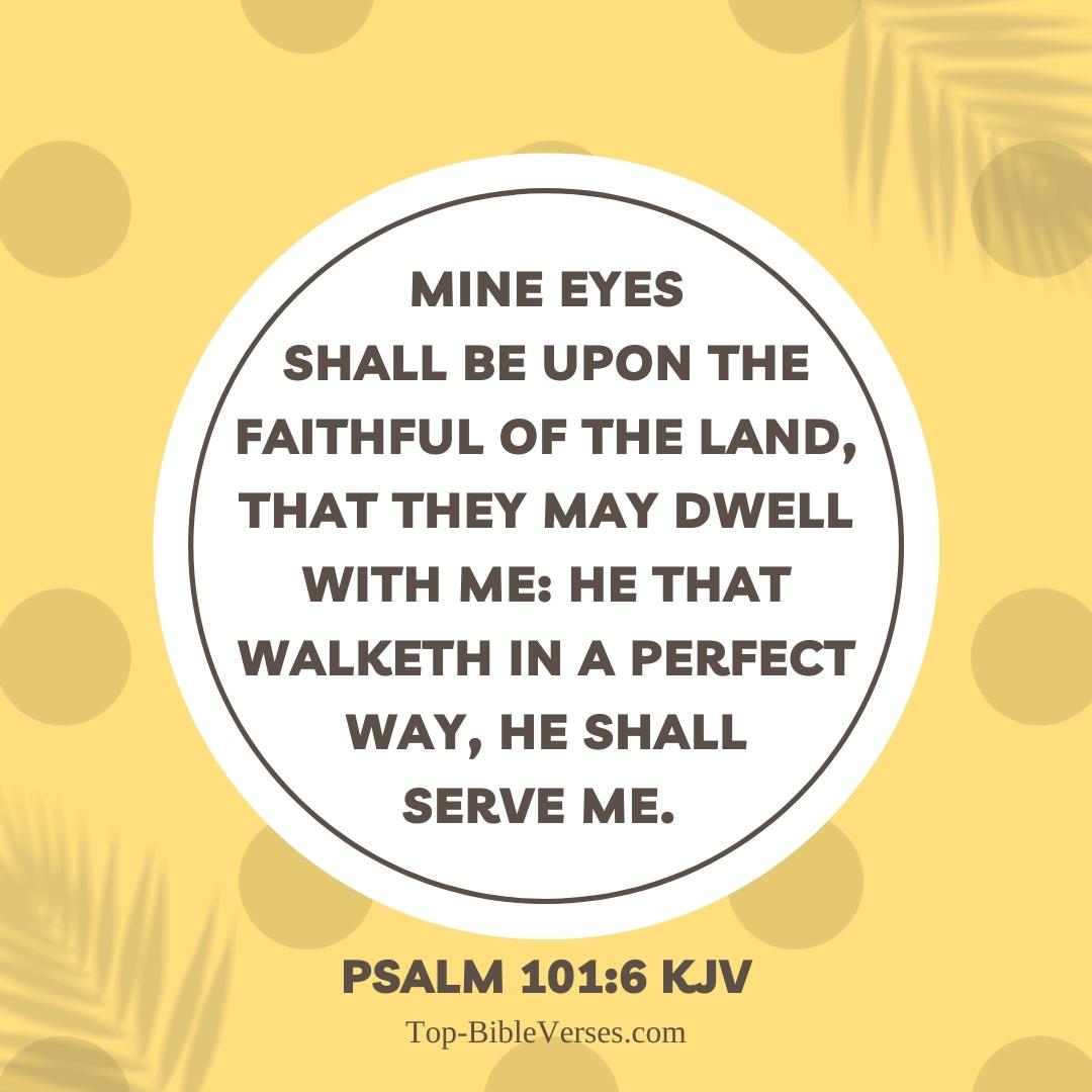 Psalm 101-6 Bible verse Images