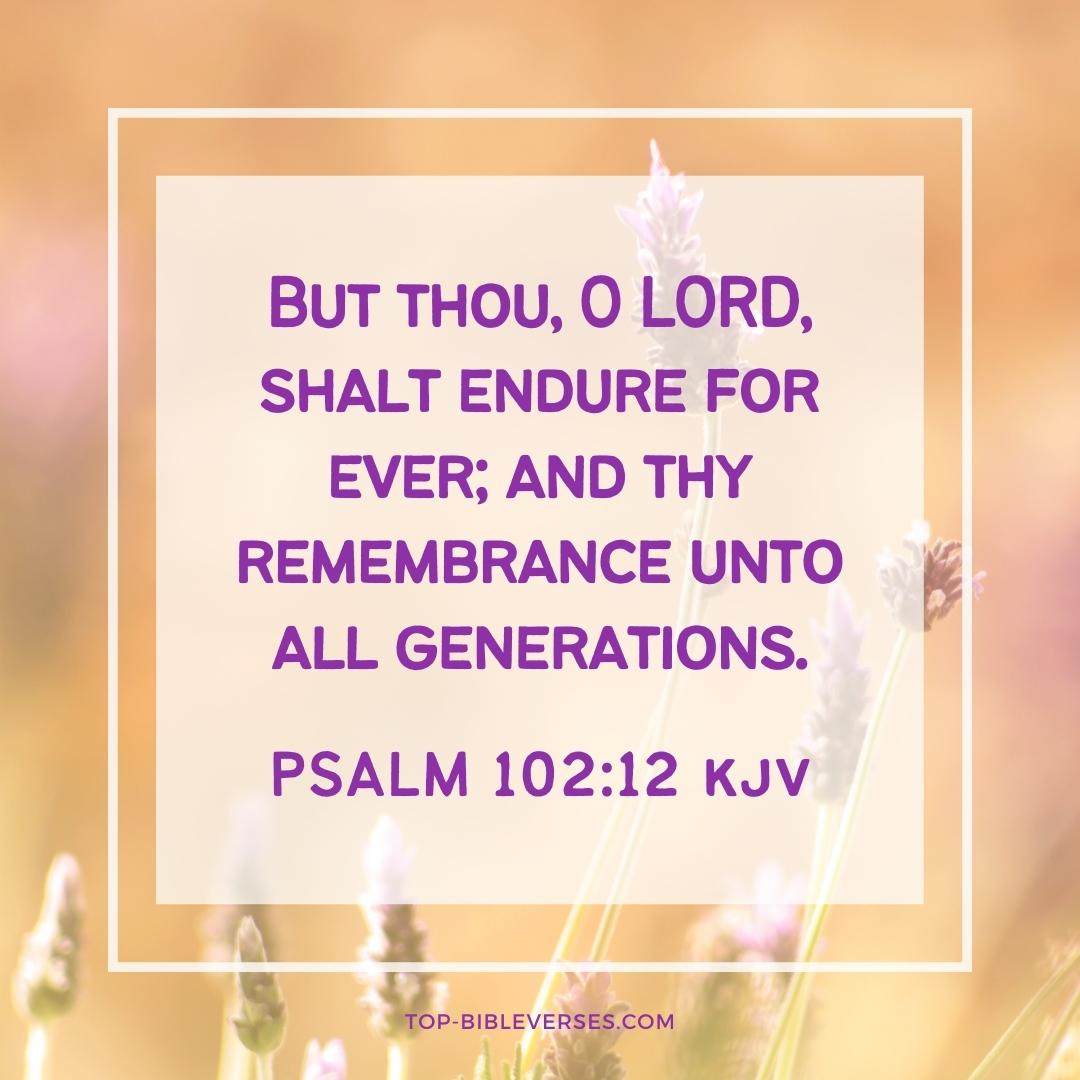 Psalm 102-12 DP Images