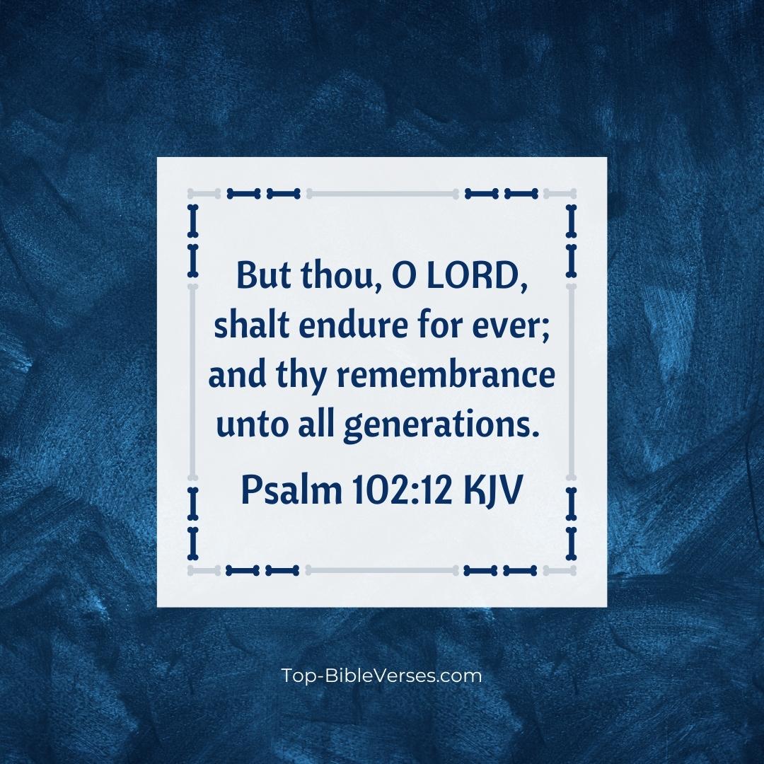 Psalm 102-12 DP Images