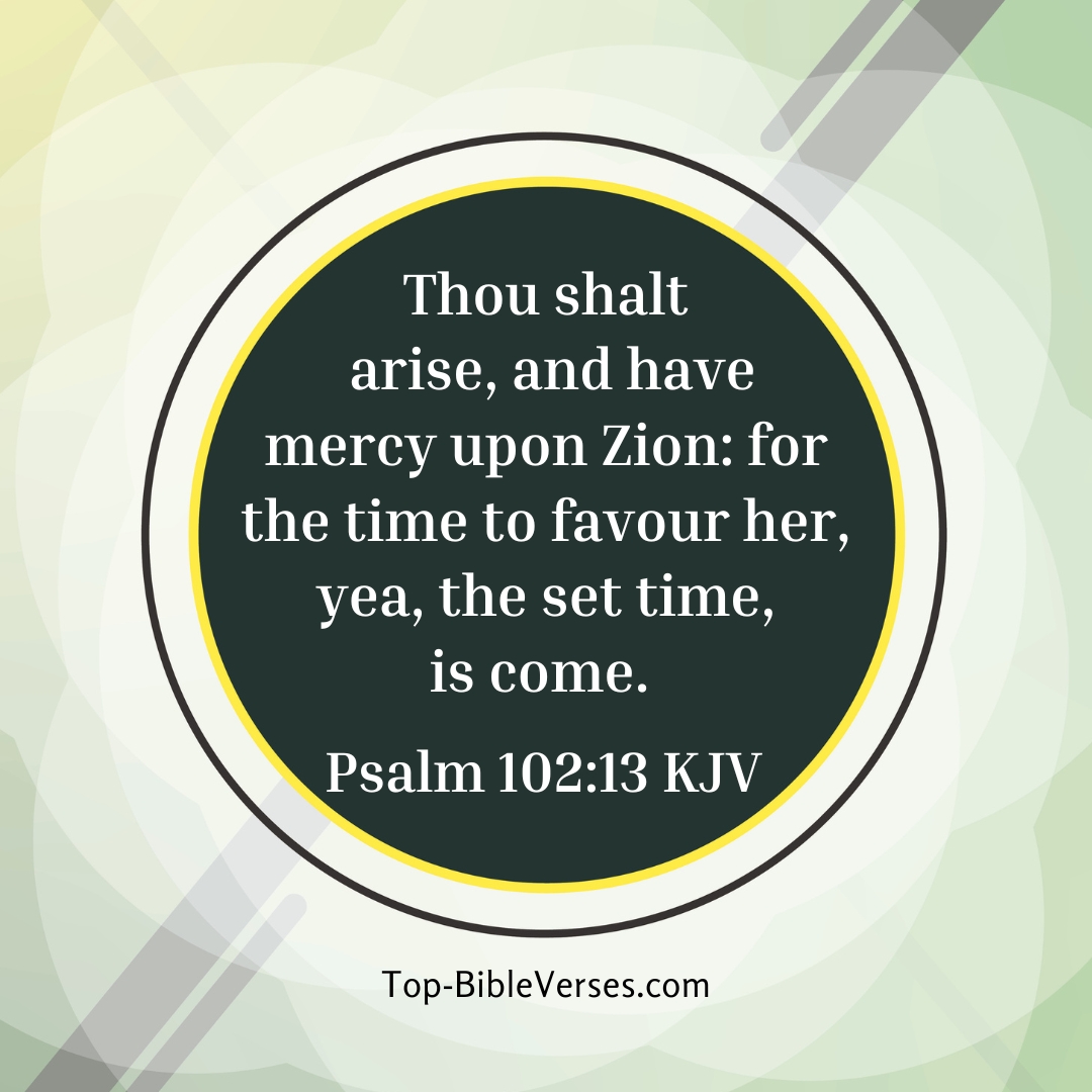 Psalm 102-13 Bible verse Images