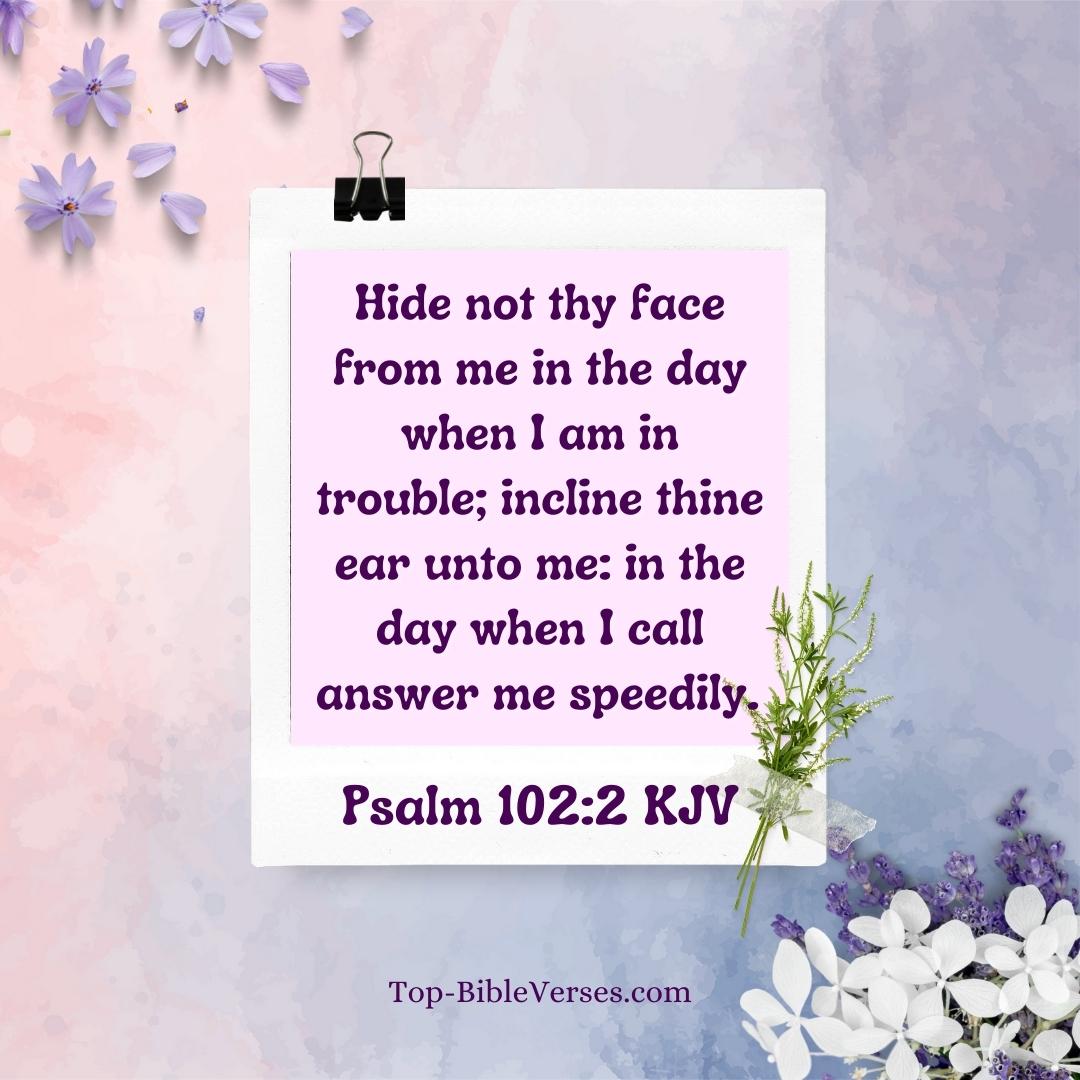 Psalm 102-2 Bible verse Images