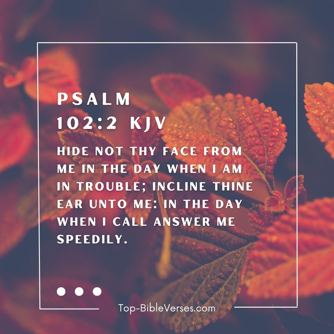 Psalm 102-2 KJV DP Images