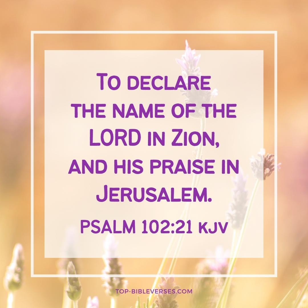 Psalm 102-21 DP Images