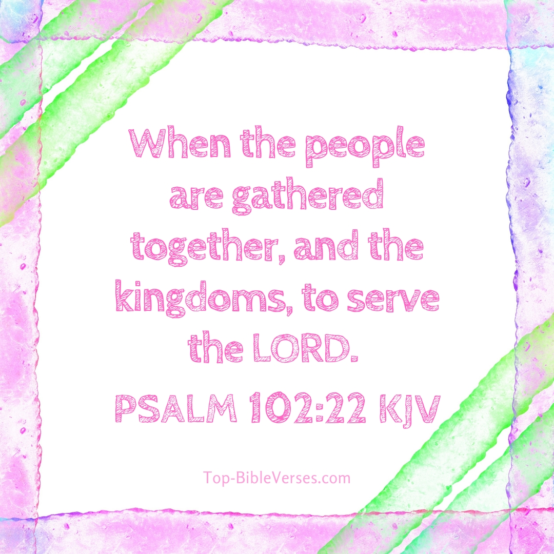 Psalm 102-22 Bible verse Images