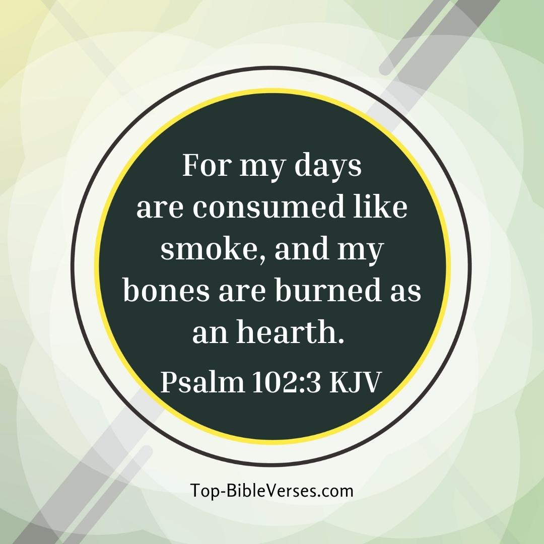 Psalm 102-3 Bible verse Images