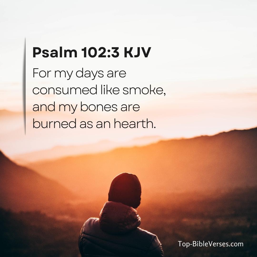 Psalm 102-3 KJV DP Images