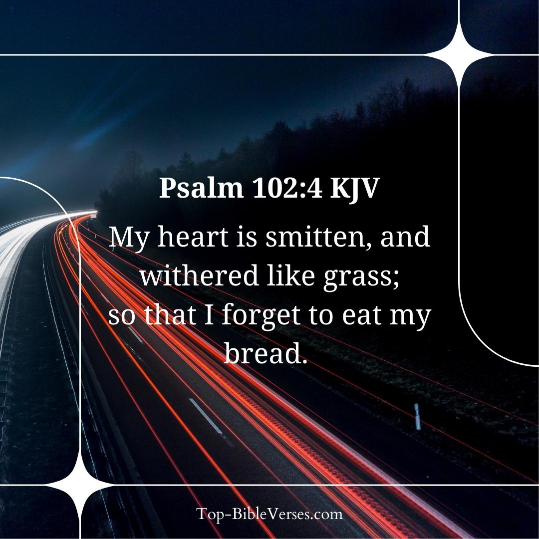 Psalm 102-4 DP Images
