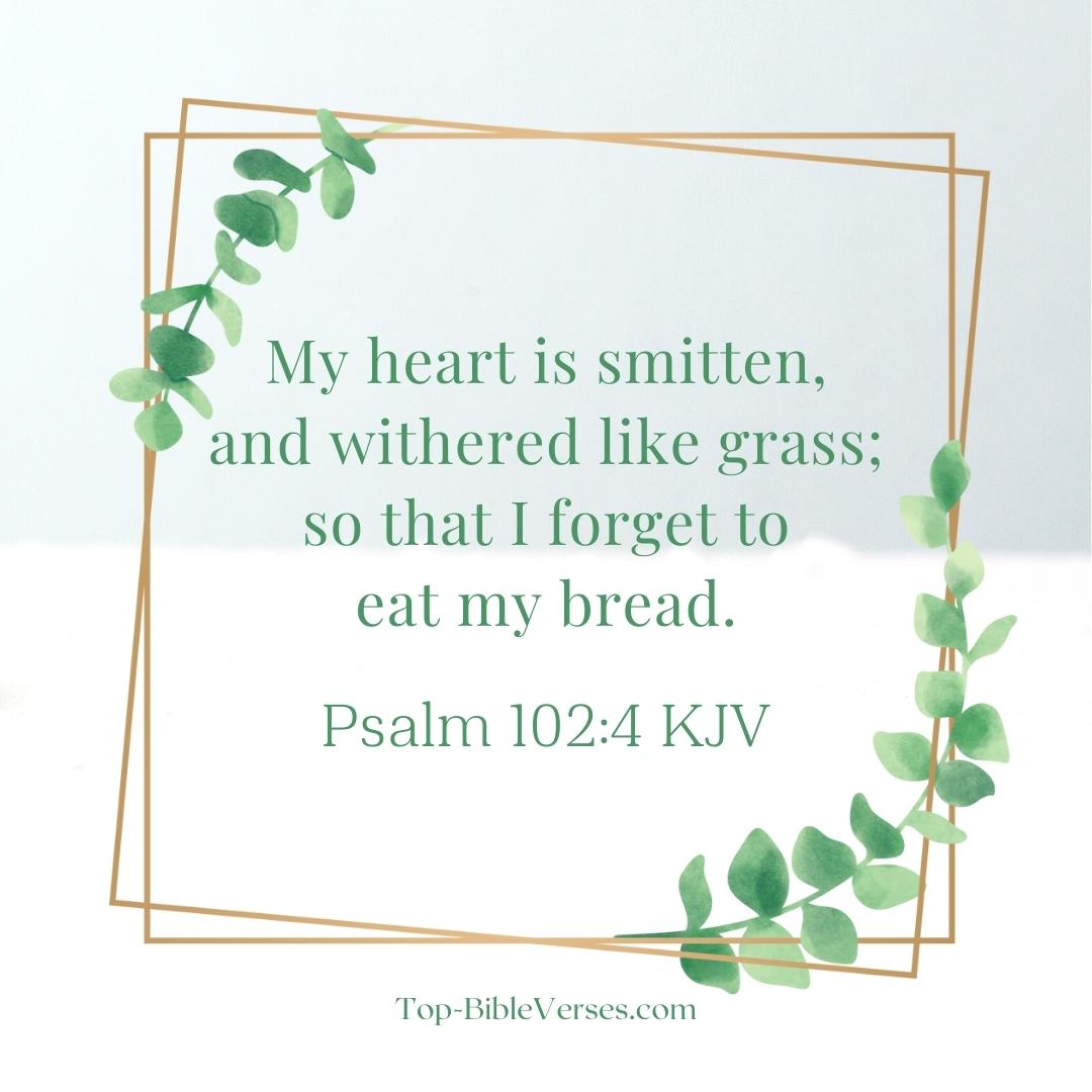 Psalm 102-4 KJV DP Images