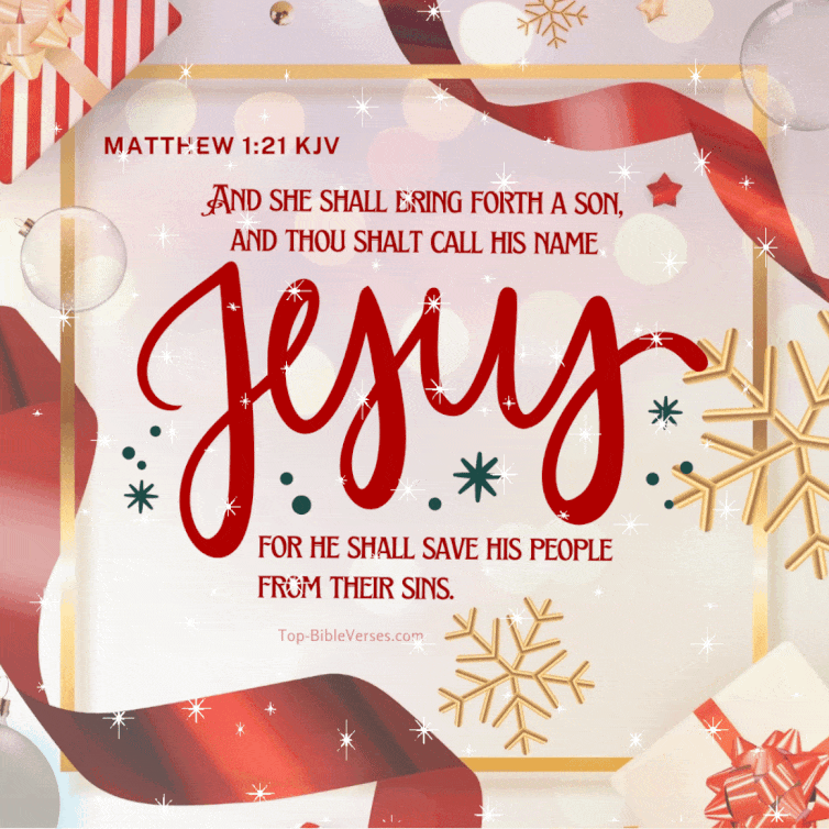 Christmas Bible Verse GIF Images