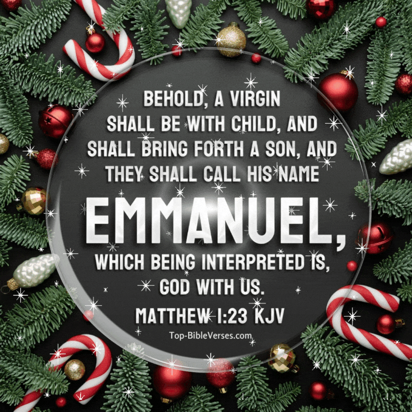 Christmas Bible Verse GIF Images