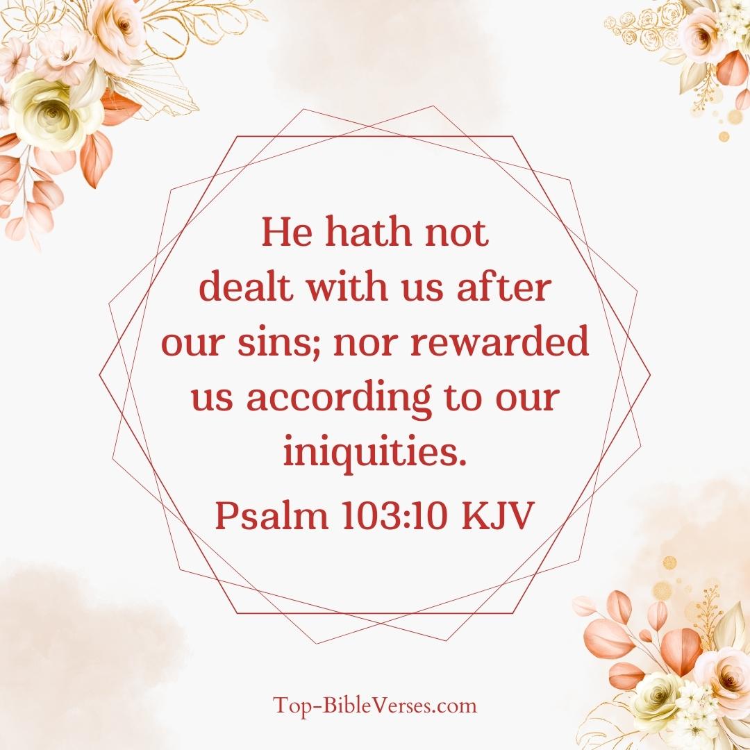 Psalm 103-10 KJV DP Images