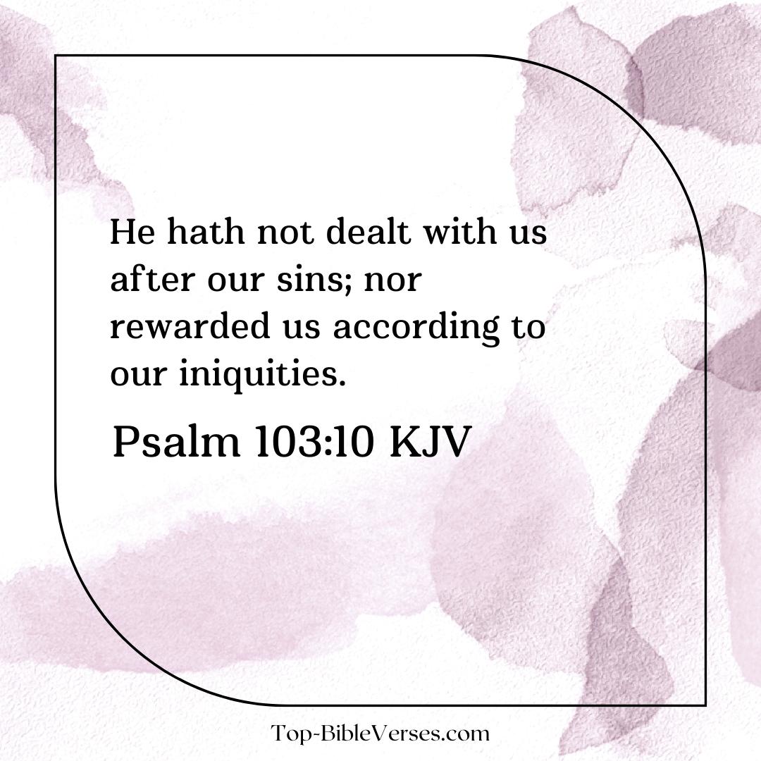 Psalm 103-10 Bible verse Images