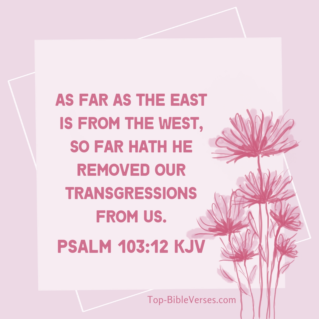 Psalm 103-12 KJV DP Images