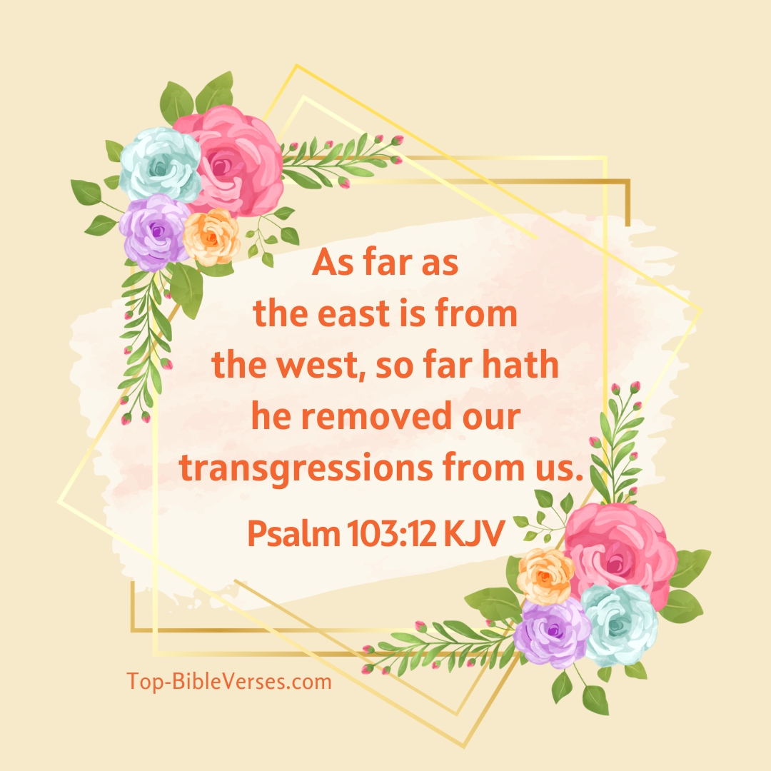 Psalm 103-12 KJV DP Images