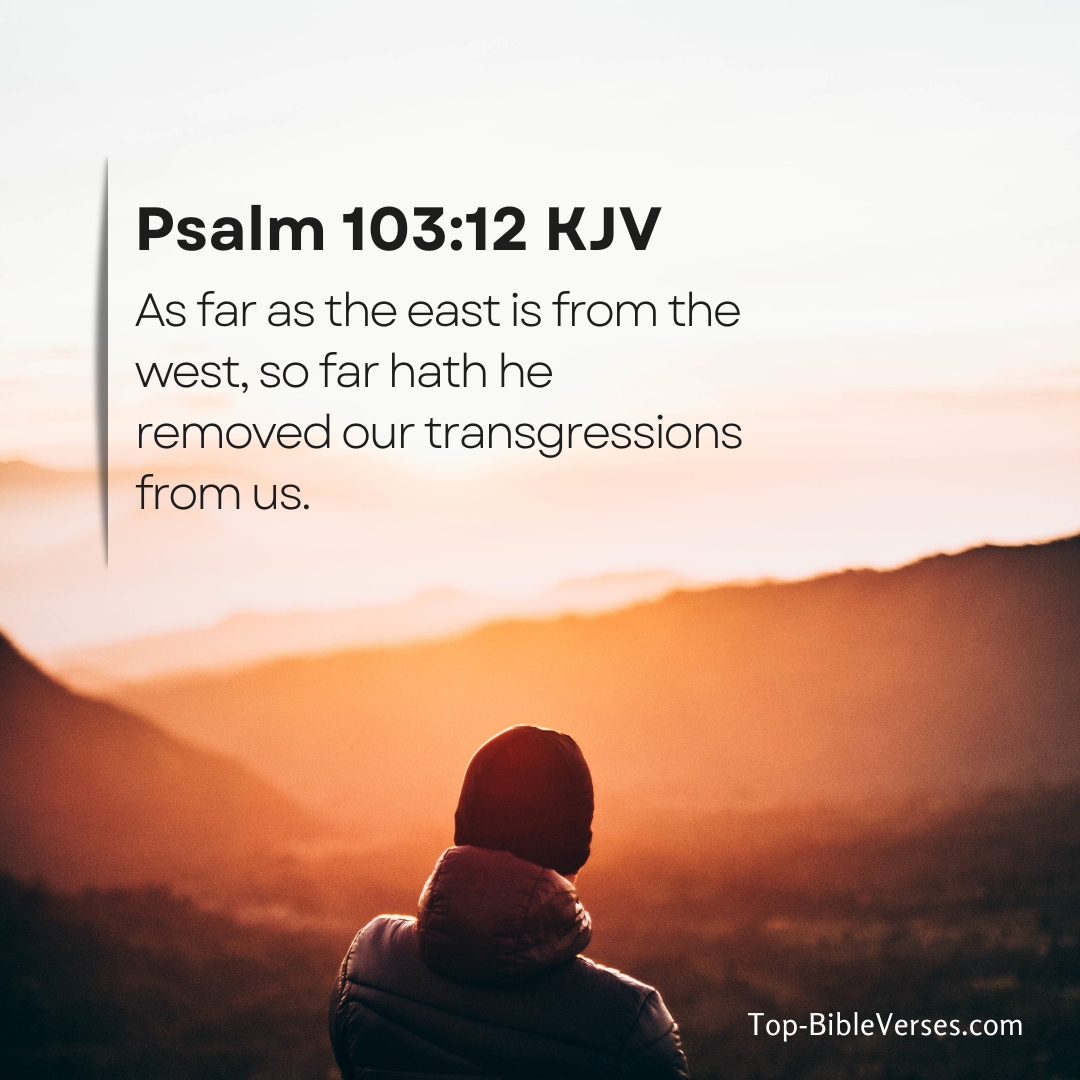 Psalm 103-12 KJV DP Images