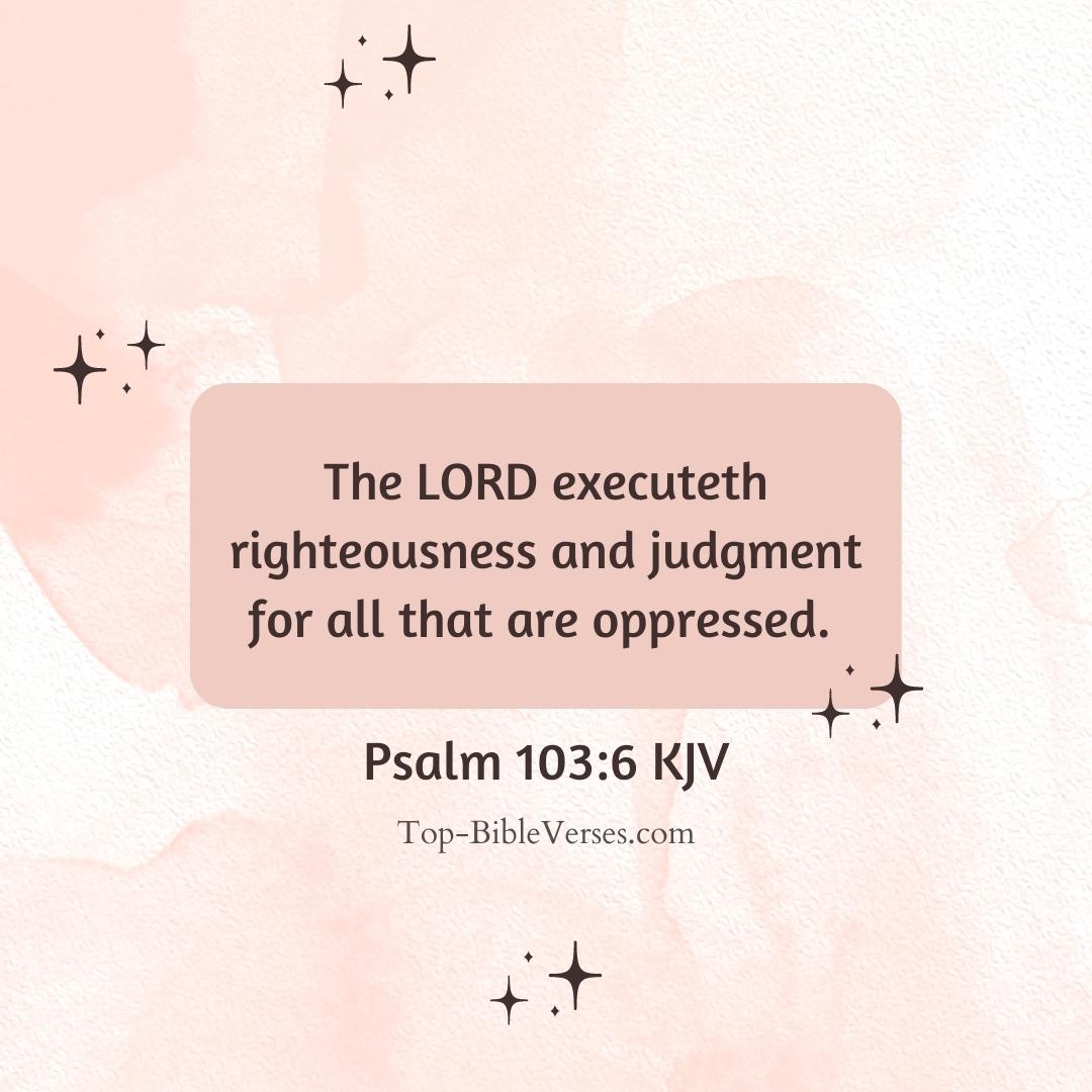 Psalm 103-6 DP Images