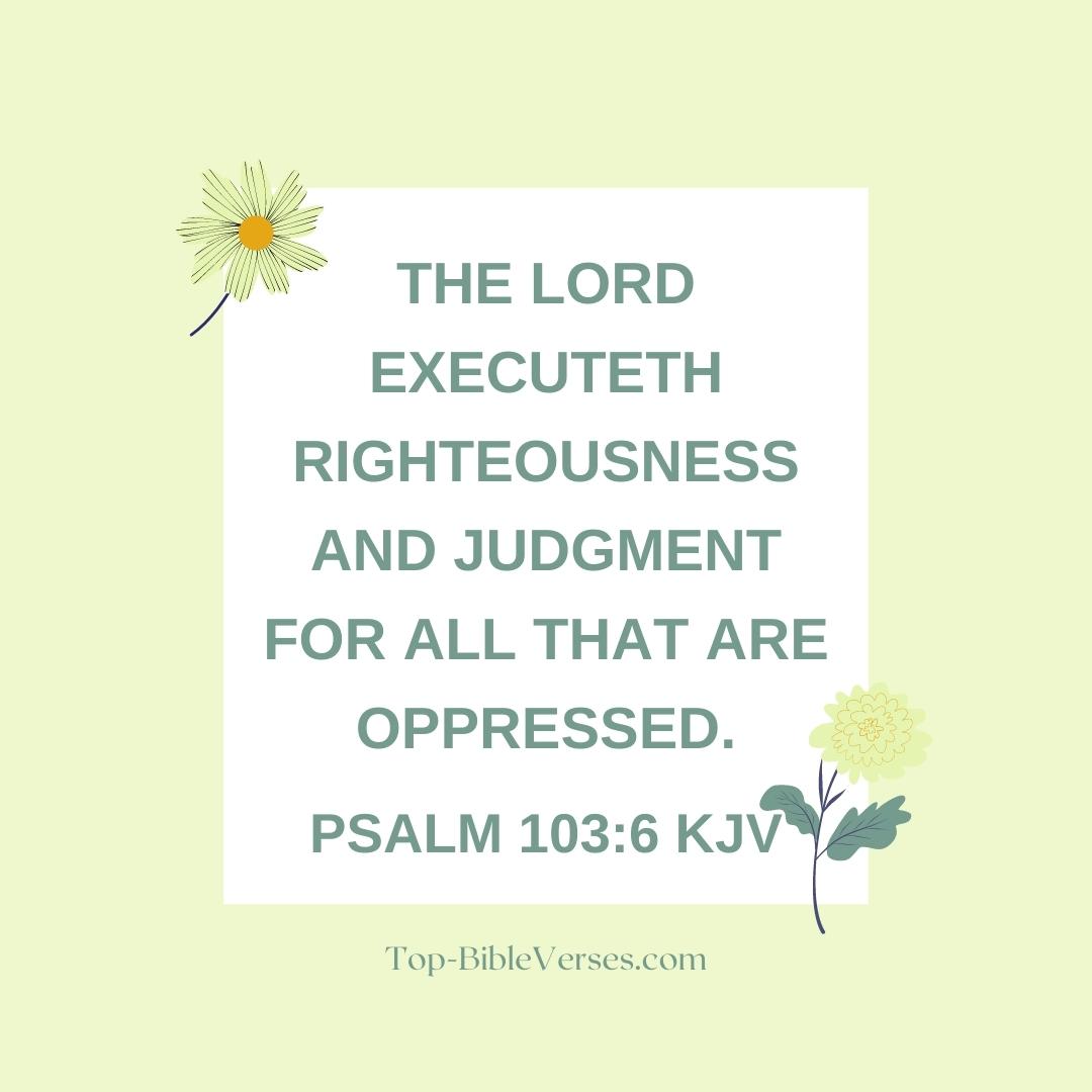 Psalm 103-6 KJV DP Images