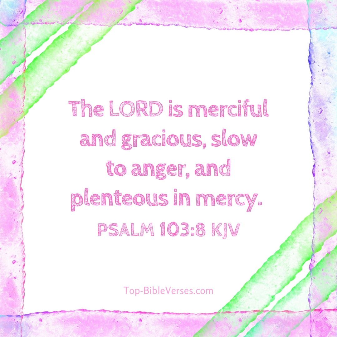 Psalm 103-8 Bible verse Images