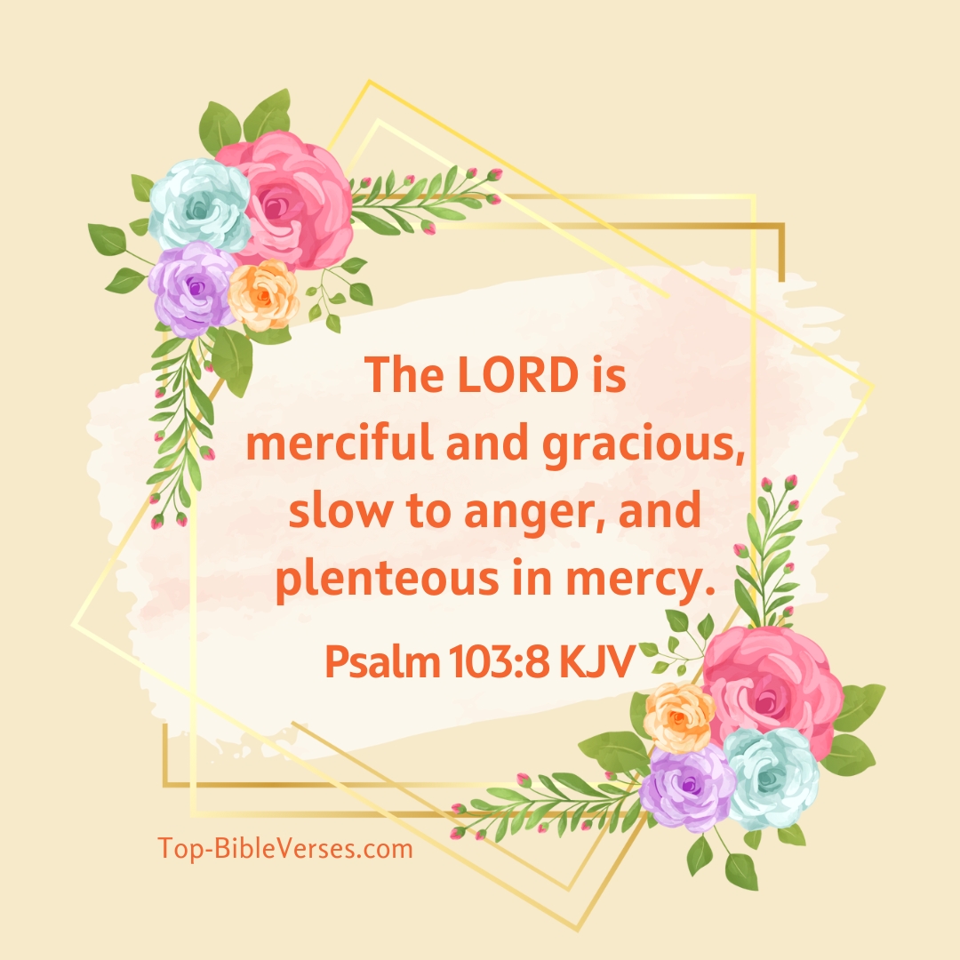 Psalm 103-8 KJV DP Images