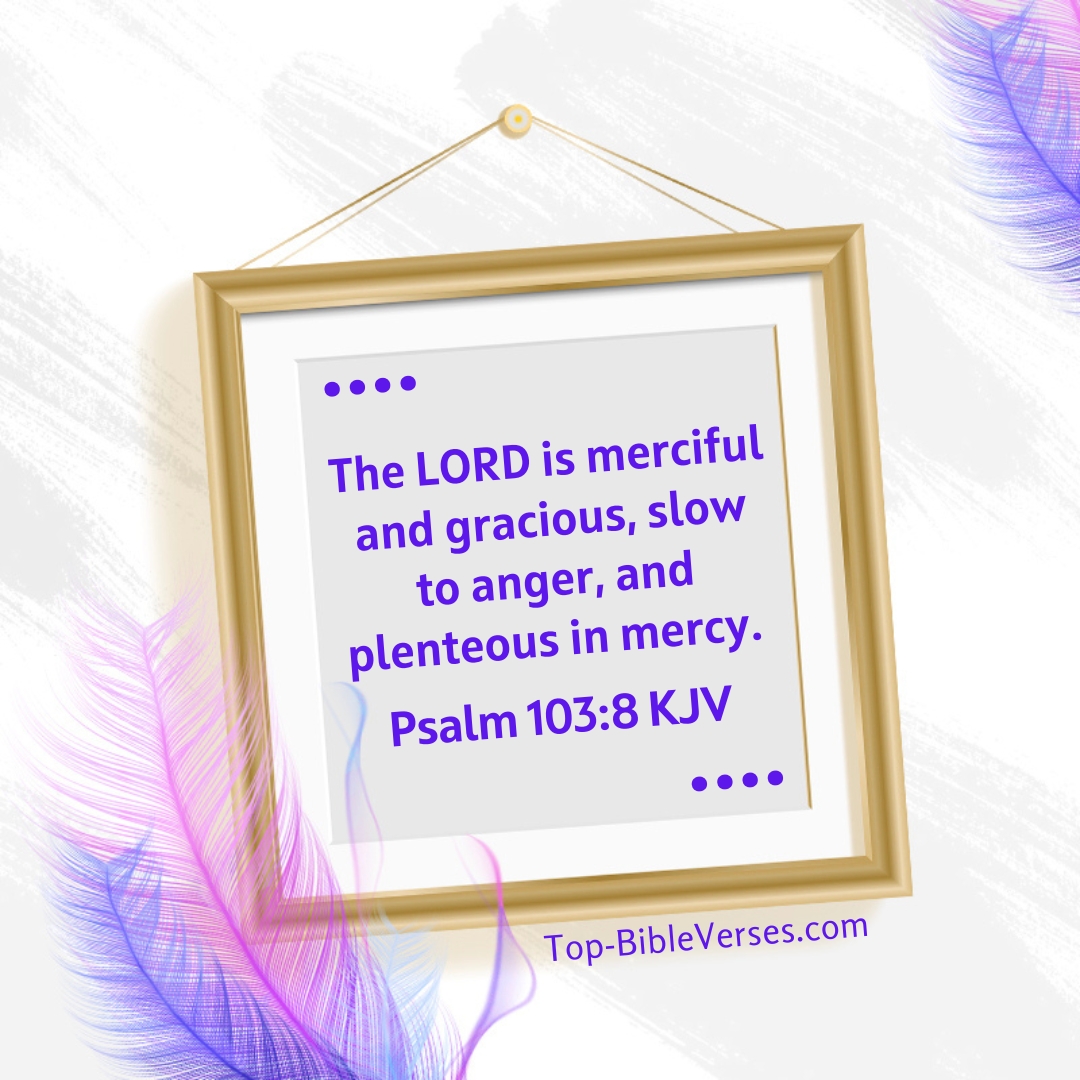 Psalm 103-8 Bible verse Images
